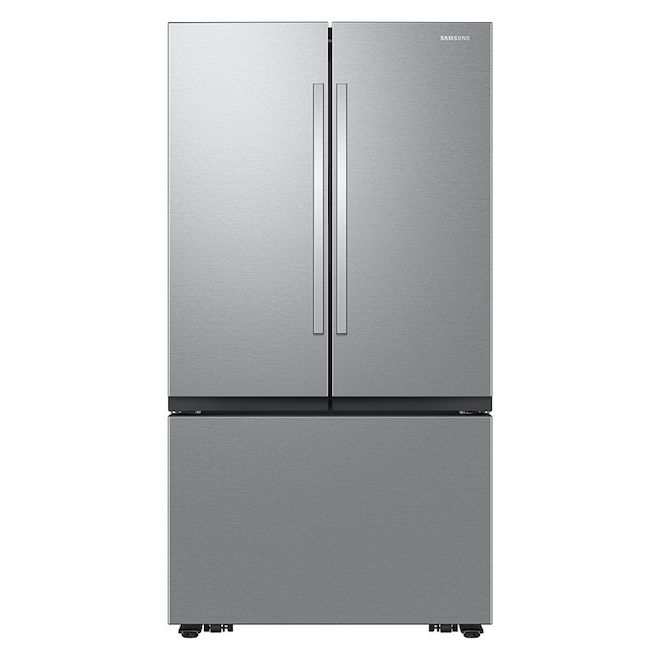 Samsung 36 in. 31.5 cu. ft. Stainless Steel 3 Door French Door Refrigerator with Dual Auto Ice Maker RF32CG5N10SRAA