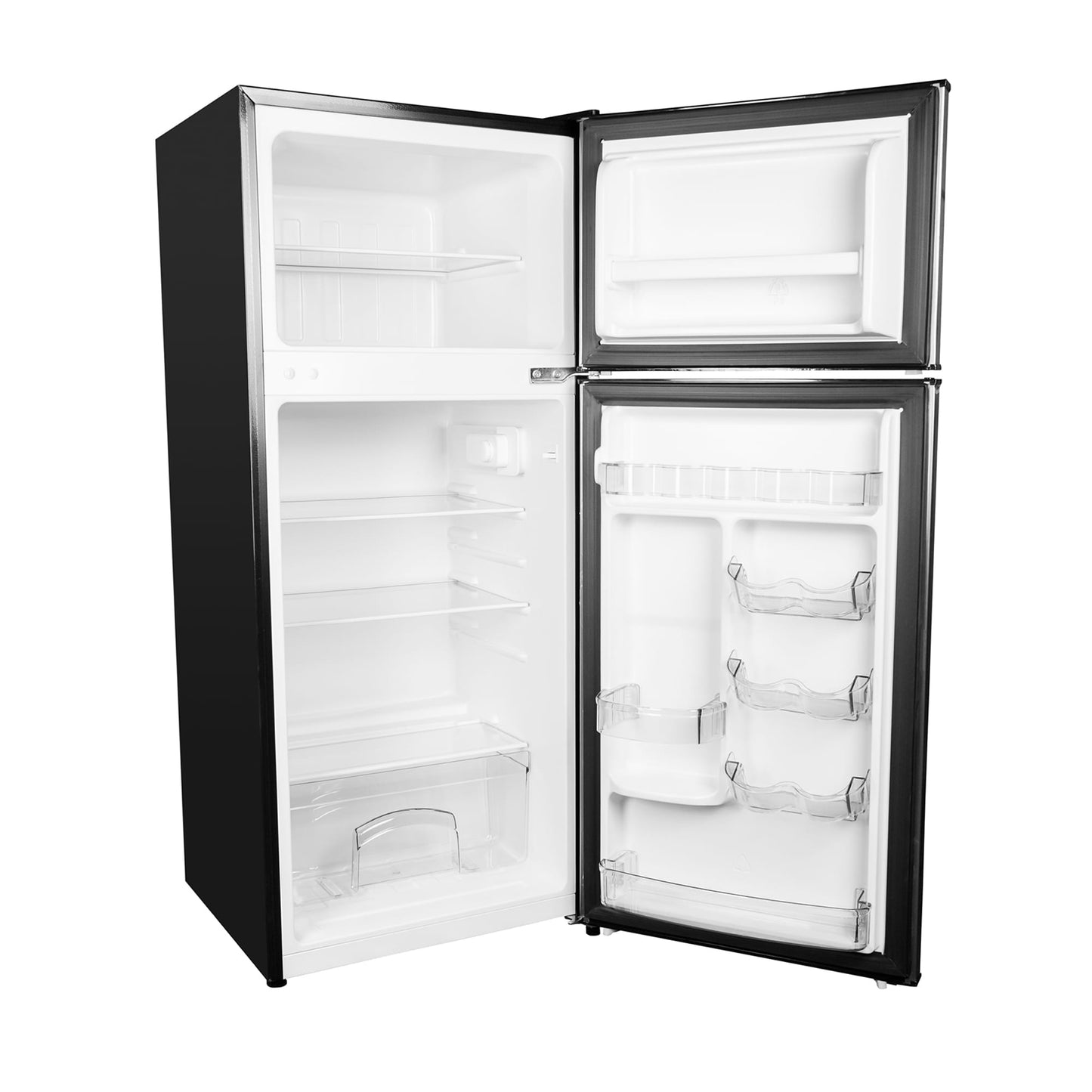 Danby 4.5 cu. ft. 2 Door Compact Fridge in Stainless Steel Look (DCR045B1SLDB)