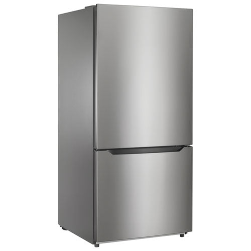 30" Insignia  18.6 Cu. Ft. Bottom Freezer Refrigerator (NS-RBM18SS0-C)