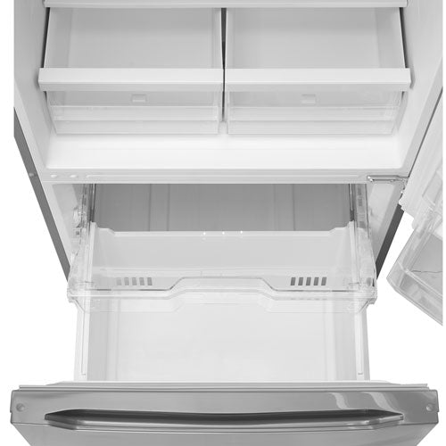 30" Insignia  18.6 Cu. Ft. Bottom Freezer Refrigerator (NS-RBM18SS0-C)