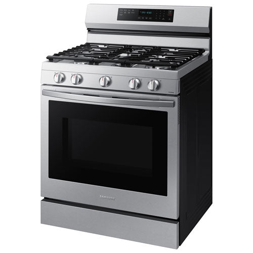 6.0 cu. ft. Smart Freestanding Gas Range with No-Preheat Air Fry, Convection+ & Stainless Cooktop in Stainless Steel NX60A6711SS