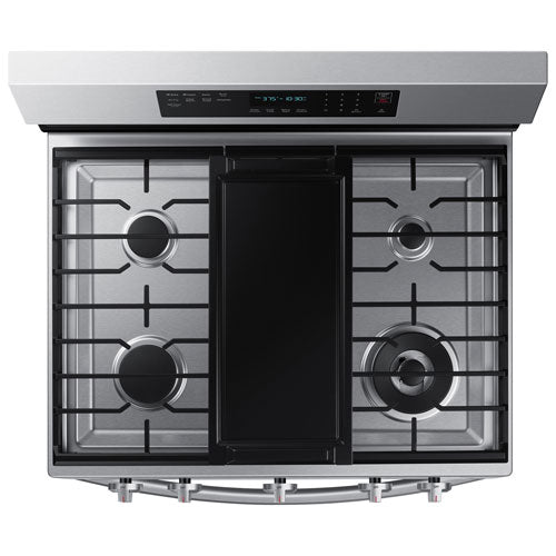 6.0 cu. ft. Smart Freestanding Gas Range with No-Preheat Air Fry, Convection+ & Stainless Cooktop in Stainless Steel NX60A6711SS