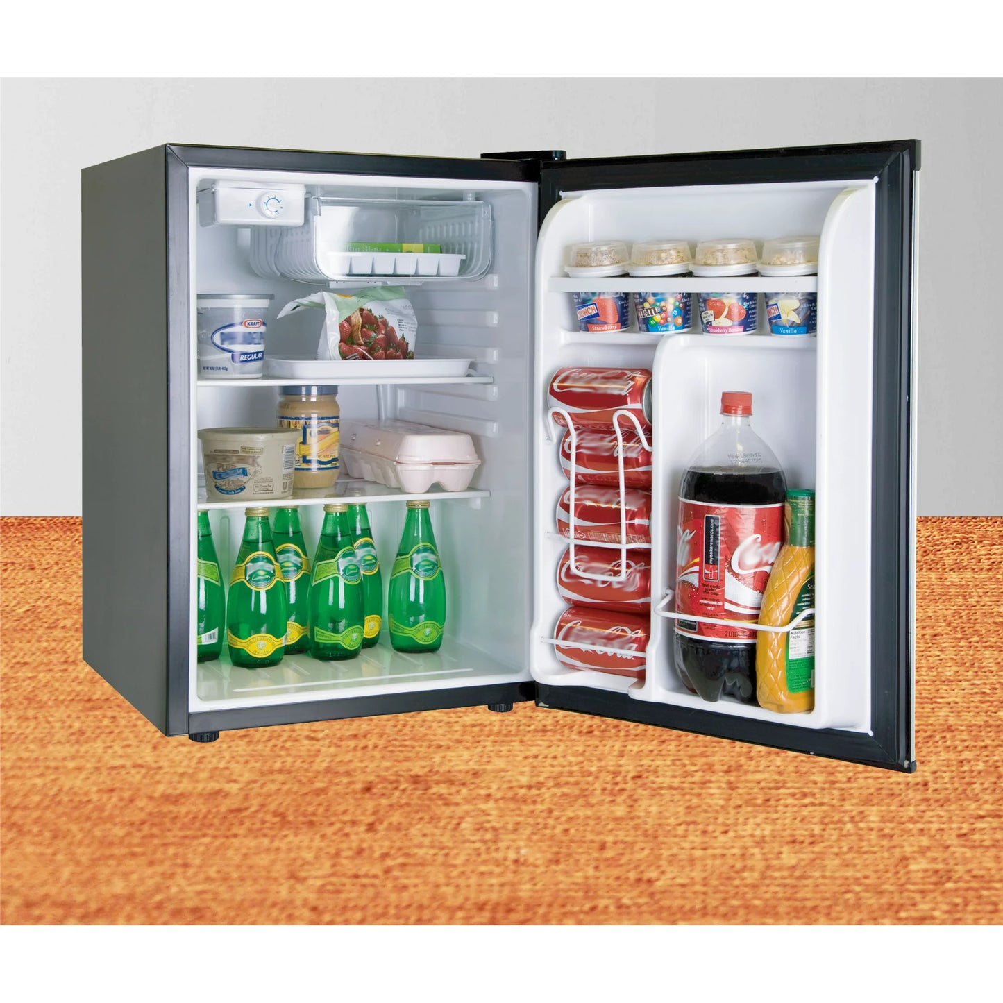 RCA 2.6 cu. ft. Mini Fridge in Stainless Steel #RFR283-B