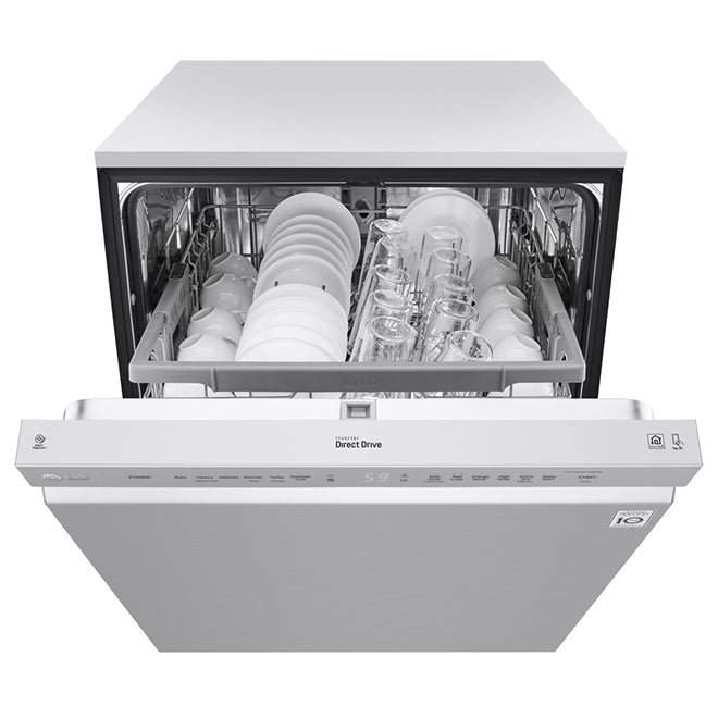 Front Control Dishwasher with QuadWash™ and EasyRack™ Plus (LDF55455ST)