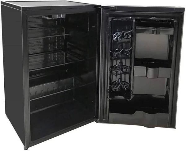 4.4 Cu. Ft. Compact Refrigerator -- Stainless Steel (DAR044A9SLDB)