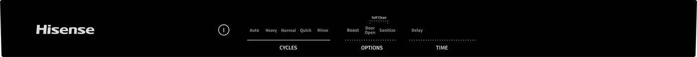 Hisense Stainless Steel Dishwasher (HUI6220XCUS)