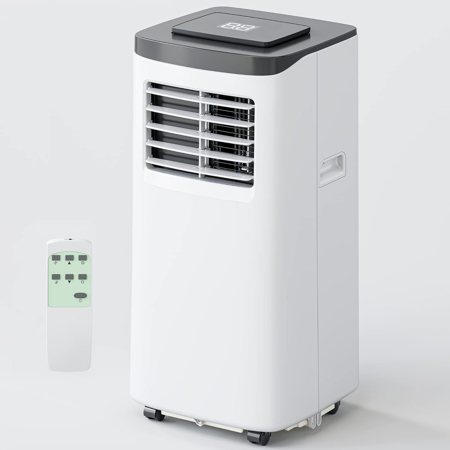 FIOGOHUMI (A019BDJ) 10000BTU Portable Air Conditioner with Built-in Dehumidifier