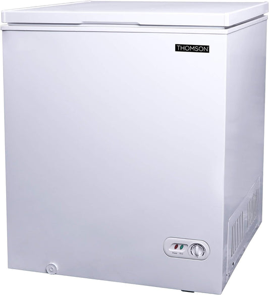 RCA Thomson Chest Deep Freezer, 5.0 Capacity, White, 5 cu ft (TFRF520-D-SM)