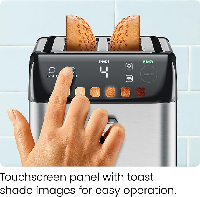 Chefman Smart Touch 2 Slice Digital Toaster