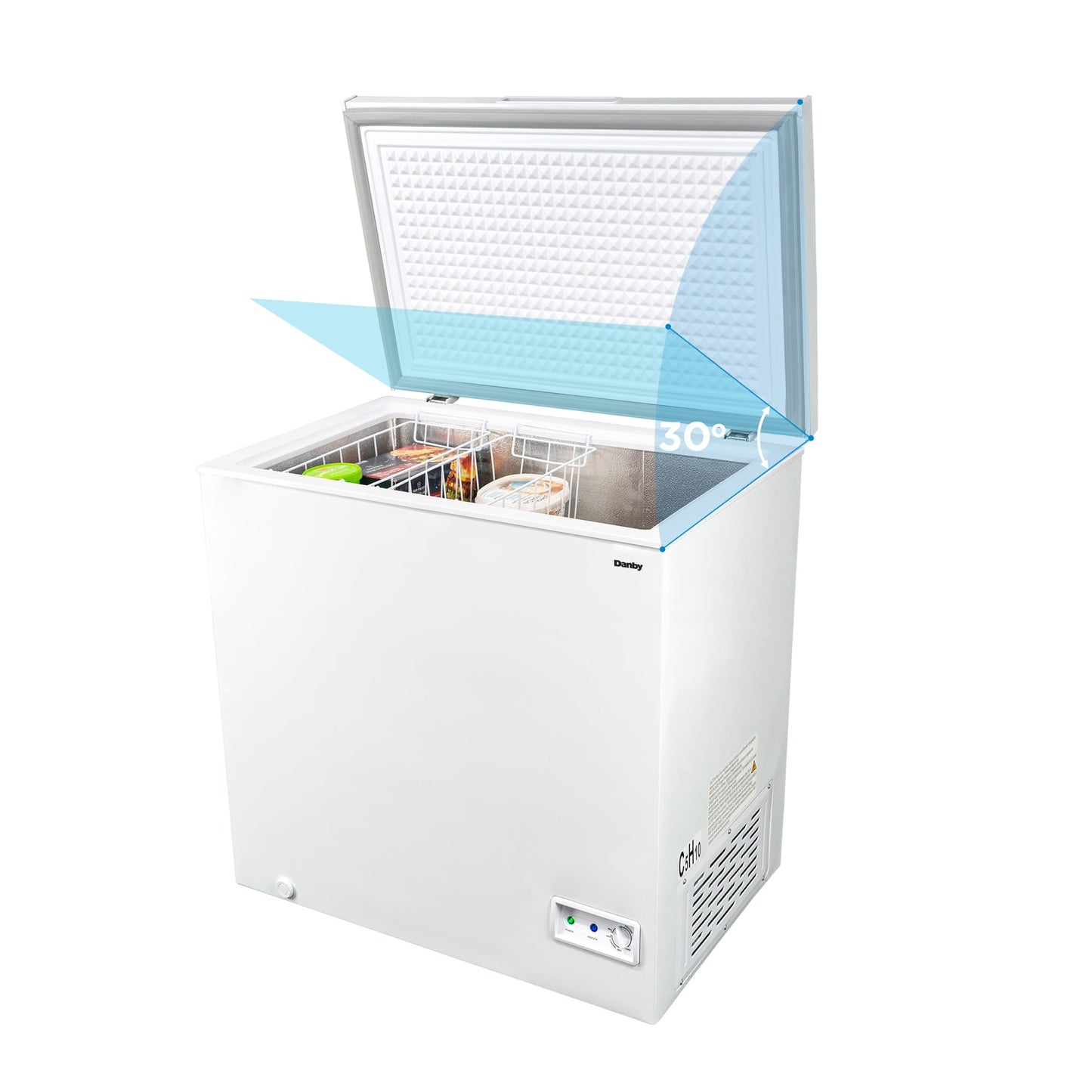 DCF070A5WCDB -RF  DANBY 7.0 CF CHEST FREEZER-RB CONVERTABLE FREEZER