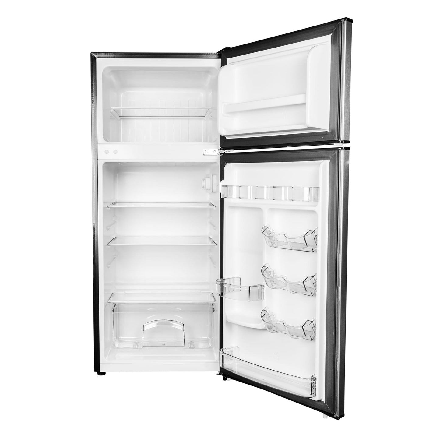 Danby 4.5 cu. ft. 2 Door Compact Fridge in Stainless Steel Look (DCR045B1SLDB)
