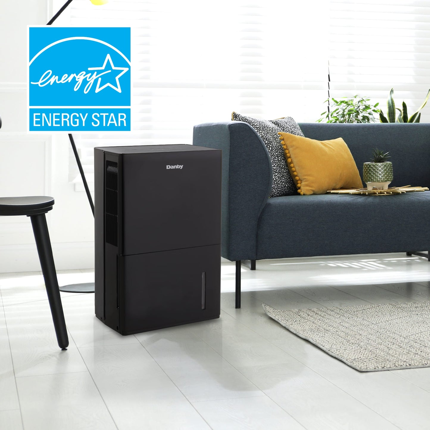 Danby 50 Pint Dehumidifier with Pump (DDRO5OBLPBDB)