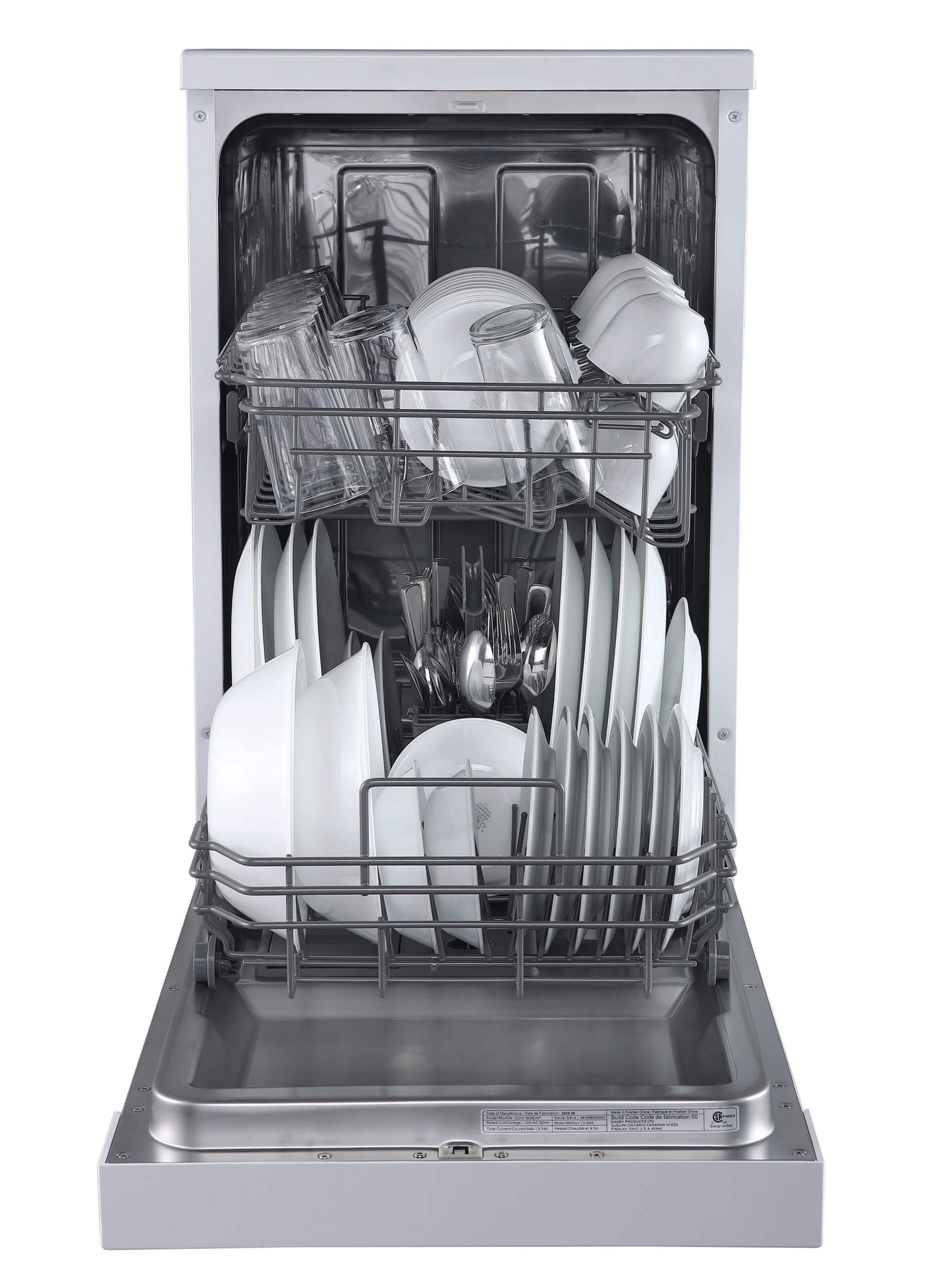 Danby 18" Portable Dishwasher (DDW1805EWP) - White