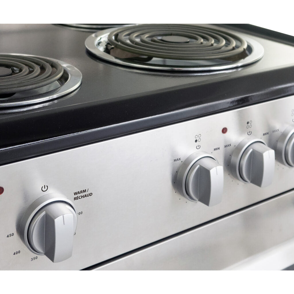 Danby 24″ Wide Electric Range in Stainless Steel (DERM240BSSC)