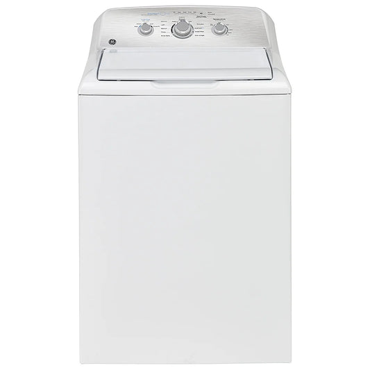 GE 4.4 Cu. Ft. High Efficiency Top Load Washer (GTW331BMRWS) - White