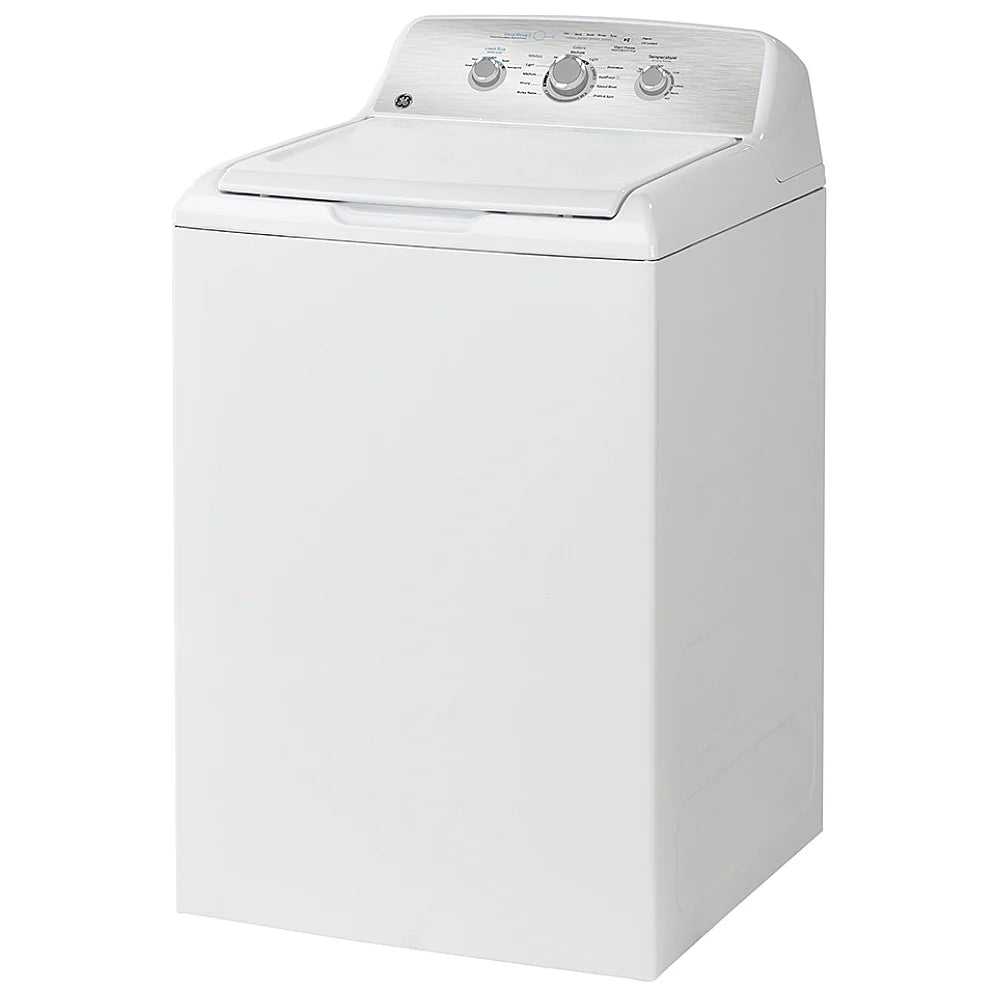 GE 4.4 Cu. Ft. High Efficiency Top Load Washer (GTW331BMRWS) - White