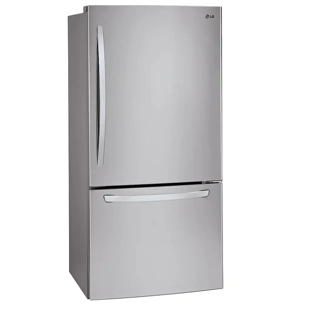 30" LG Bottom Mount Freezer Refrigerator (LRDNS2200S) Stainless Steel