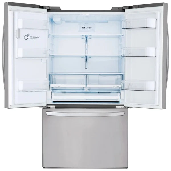 LG LRFS28XBS French Door Refrigerator, 36" Width, ENERGY STAR Certified, 27.7 cu. ft. Capacity, Stainless Steel Air Filter