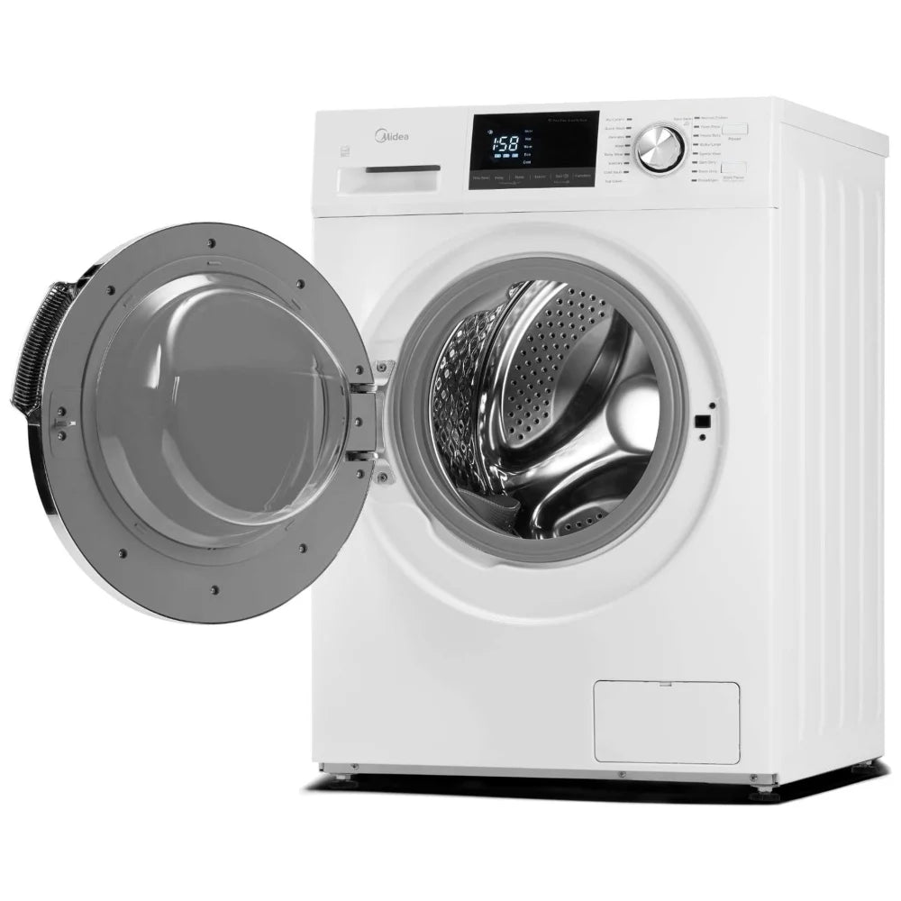 Galanz 24" 2.2 cu.ft. Front Load Ventless Heat Pump Washer, White - ENERGY STAR®  GLFW22WEA5A STACKABLE