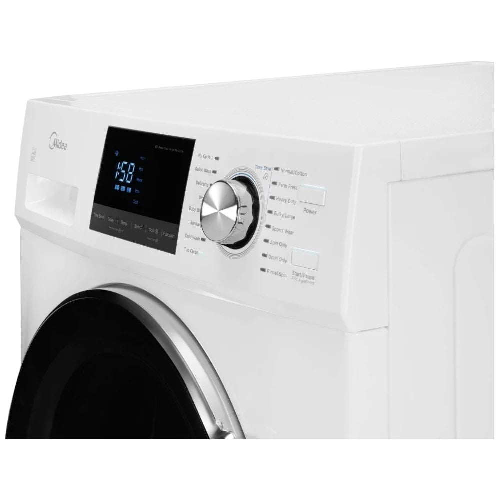 Galanz 24" 2.2 cu.ft. Front Load Ventless Heat Pump Washer, White - ENERGY STAR®  GLFW22WEA5A STACKABLE