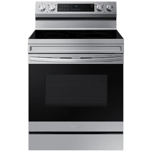 Samsung 30" 6.3 Cu. Ft. Fan Convection Electric Air Fry Range (NE63A6511SS) – Stainless Steel