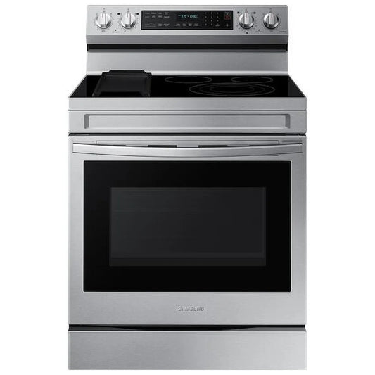 30" 6.3 cu. Ft. Smart Electric Freestanding True Convection Range with Air Fry (NE63A6711SS/AC)