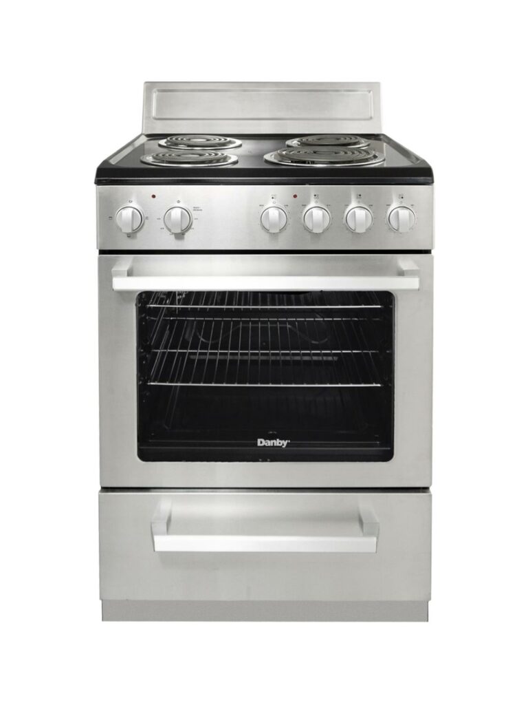 Danby 24″ Wide Electric Range in Stainless Steel (DERM240BSSC)