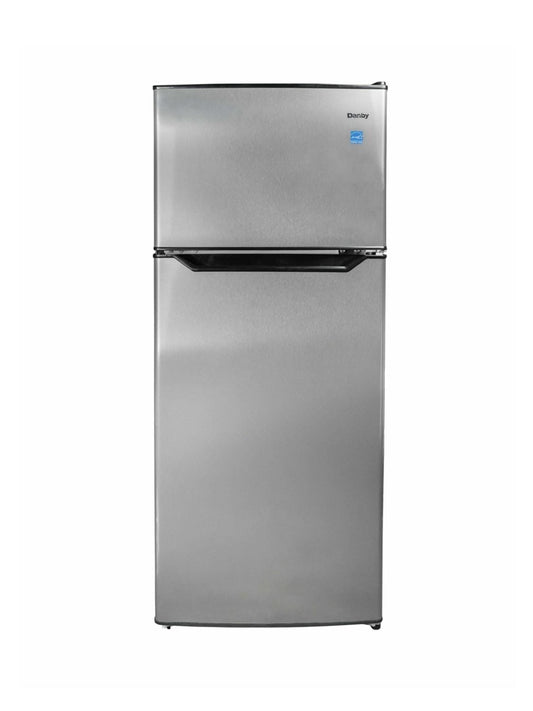 Danby 4.5 cu. ft. 2 Door Compact Fridge in Stainless Steel Look (DCR045B1SLDB)