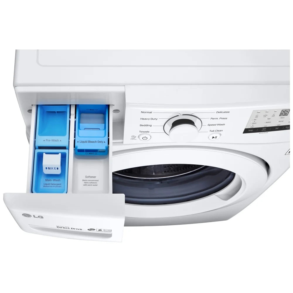 LG 5.2 cu. ft. Ultra Large Front Load Washer (WM3400CW)