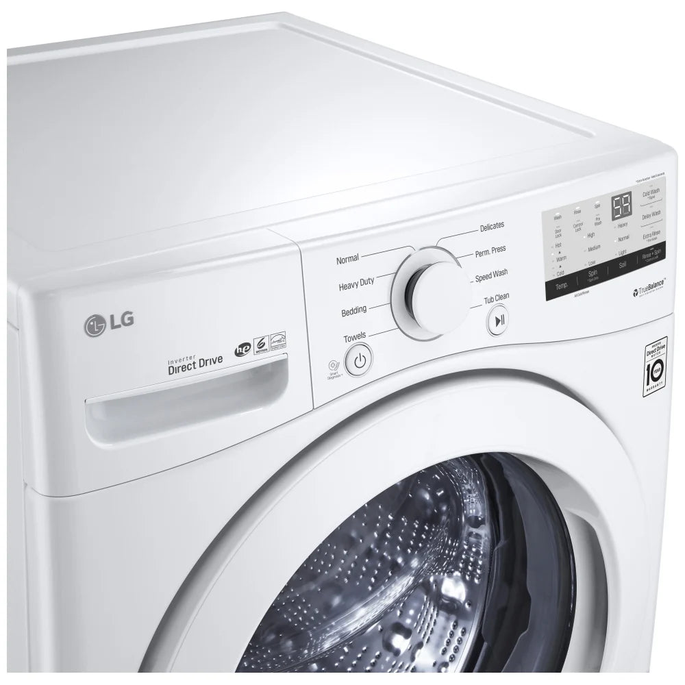 LG 5.2 cu. ft. Ultra Large Front Load Washer (WM3400CW)