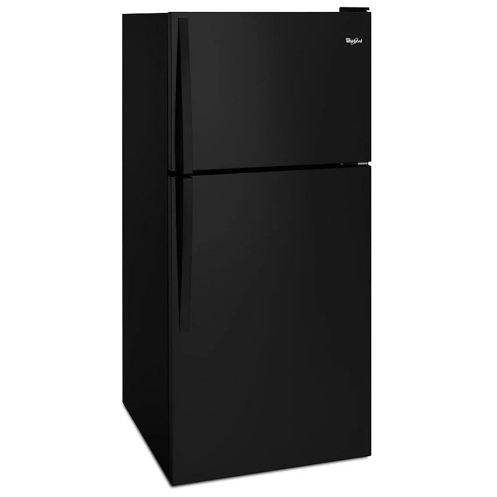 30" Whirlpool Top Freezer Refrigerator 18.2 cu. ft. Capacity, Black (WRT318FZDB06)