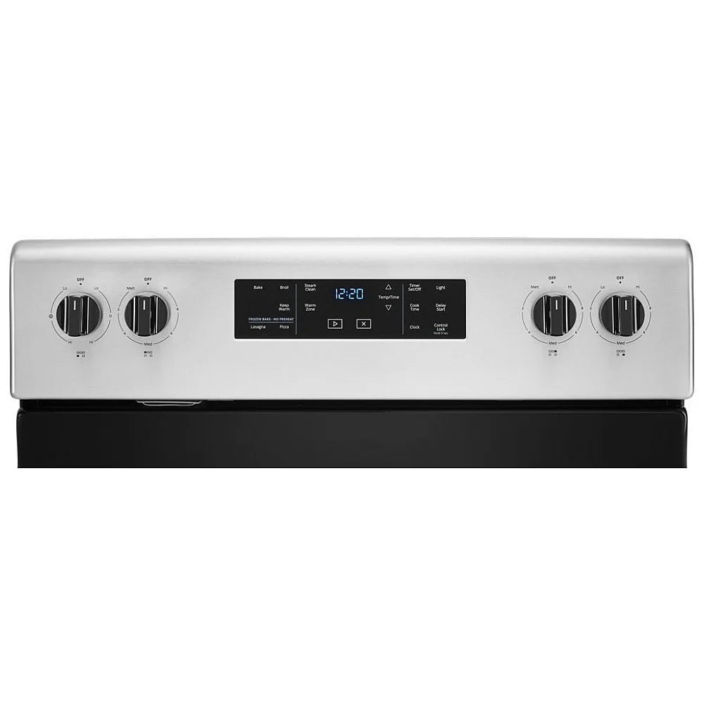 5.3 cu. ft. Whirlpool® Electric Range with Frozen Bake™ technology  (YWFE5150JS)