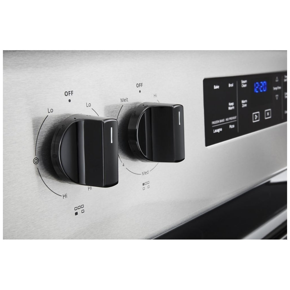 5.3 cu. ft. Whirlpool® Electric Range with Frozen Bake™ technology  (YWFE5150JS)