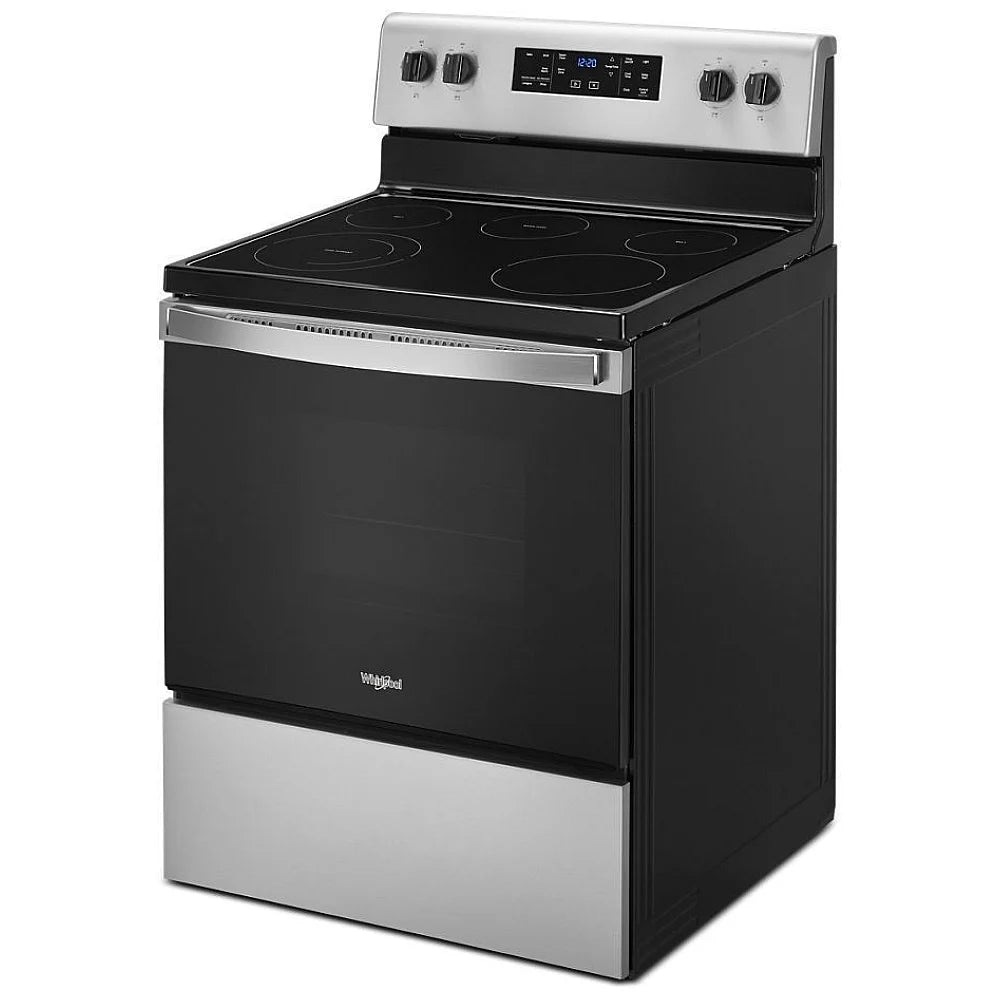 5.3 cu. ft. Whirlpool® Electric Range with Frozen Bake™ technology  (YWFE5150JS)