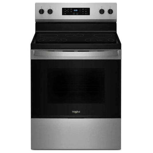 5.3 cu. ft. Whirlpool® Electric Range with Frozen Bake™ technology  (YWFE5150JS)