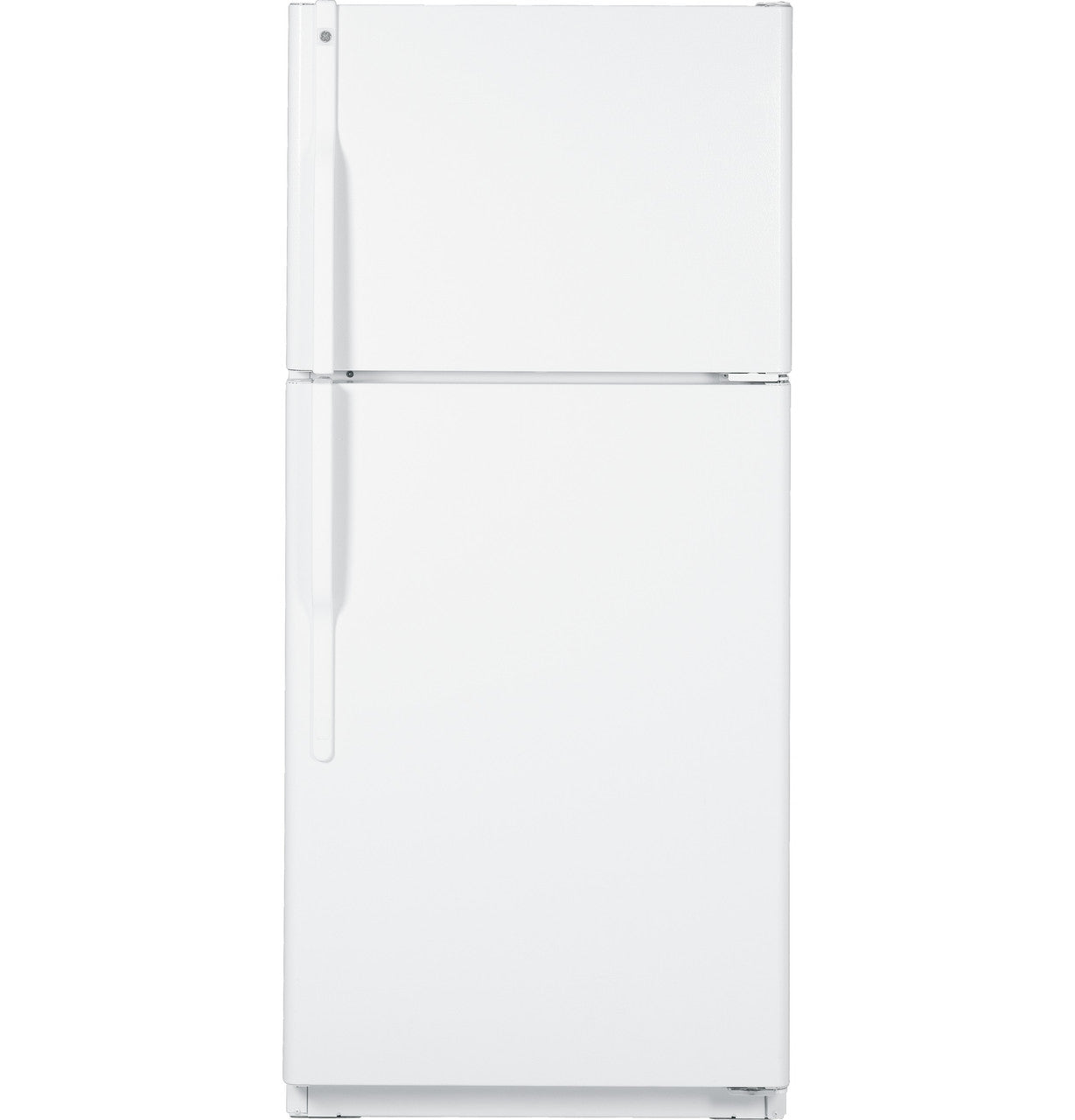 30" GE® 18.0 Cu. Ft. Top-Freezer Refrigerator (GTS18IBRDRWW/GTS18IBRWW)