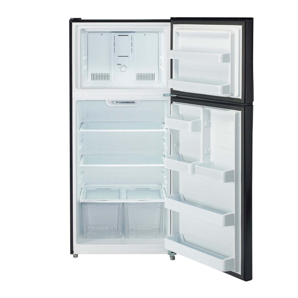 Moffat 18 cu.ft. Top Freezer Refrigerator Black (MTE18HTKCBB)