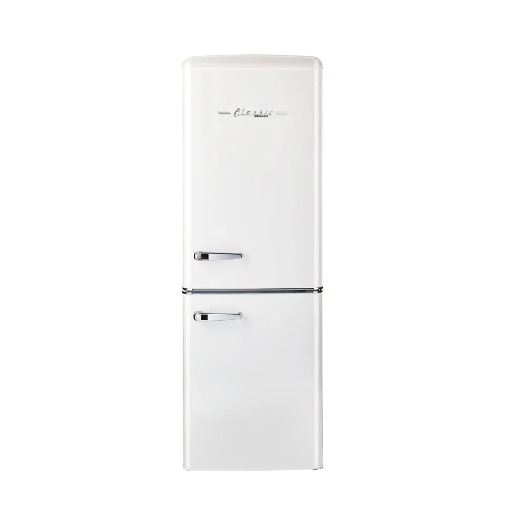 Galanz Galanz 7.4 cu.ft. Retro Bottom Freezer Refrigerator, Milkshake White - ENERGY STAR®